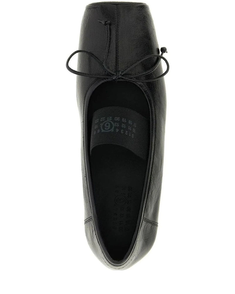 MM6 Maison Margiela Black Ballet Flats 