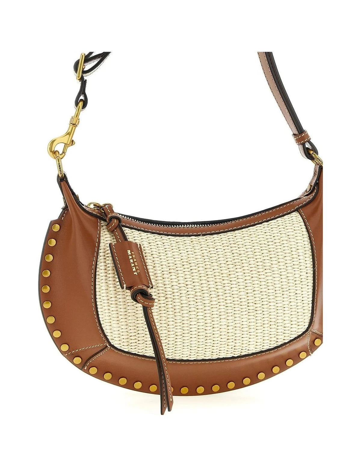 Isabel Marant Shoulder Bag in brown, Calfskin Leather — view 3
