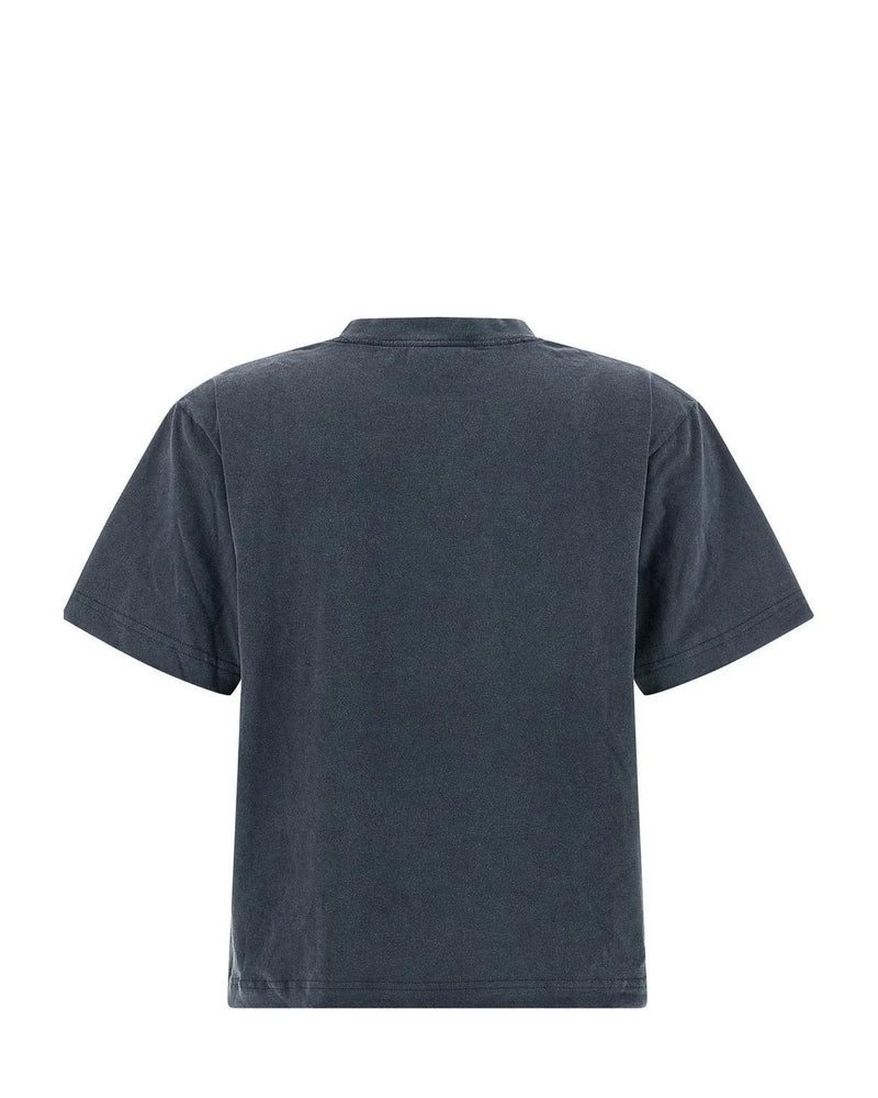 Balenciaga T-Shirt in blue, Cotton — view 2