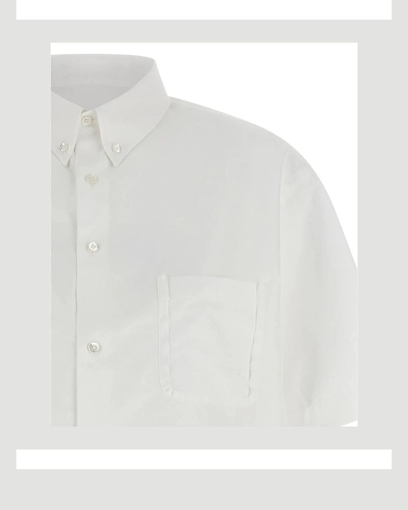 Maison Margiela Dress Shirt in white, Cotton — view 3