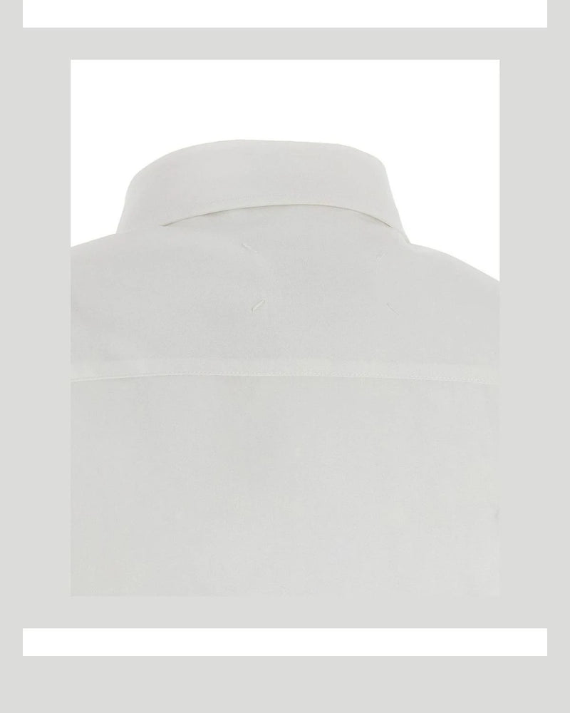 Maison Margiela Dress Shirt in white, Cotton — view 4