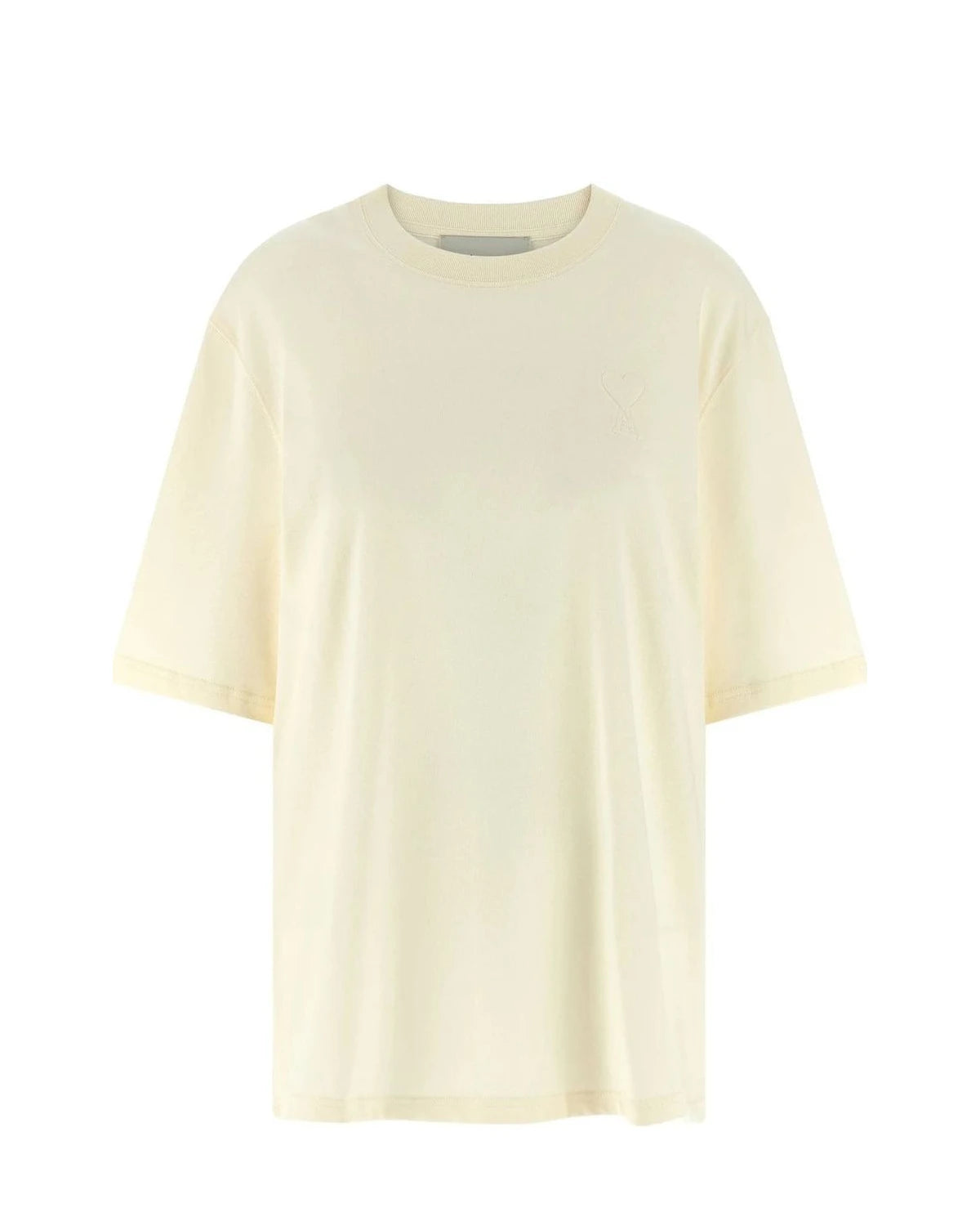 Ami Paris T-Shirt in beige, Cotton