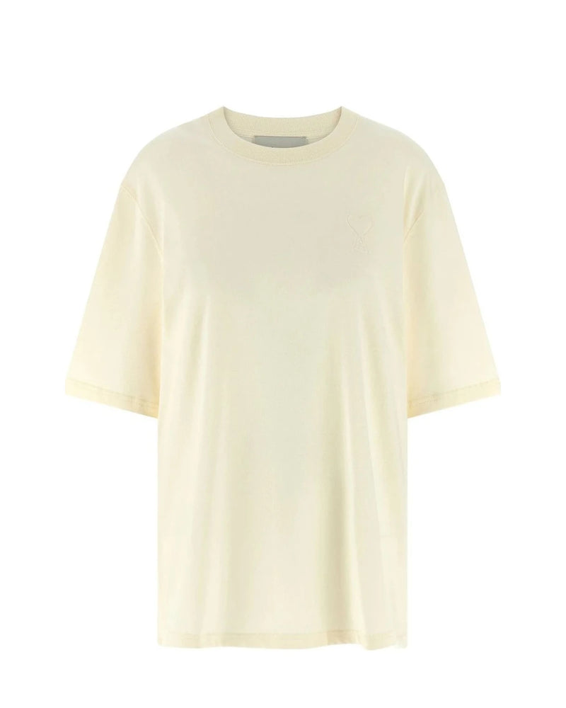 Ami Paris T-Shirt in beige, Cotton