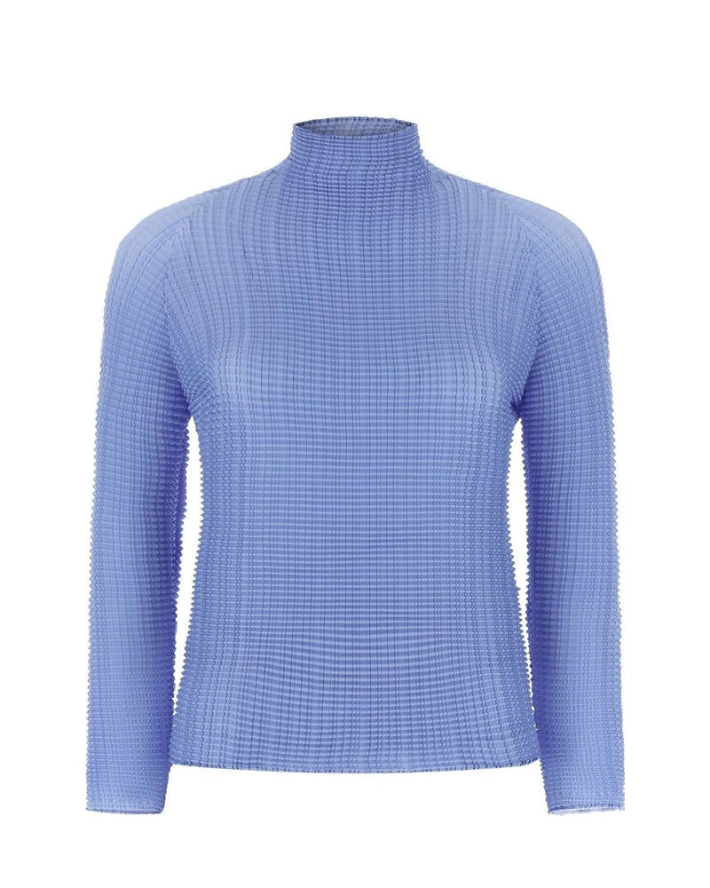 Issey Miyake Blouse in blue, Polyester