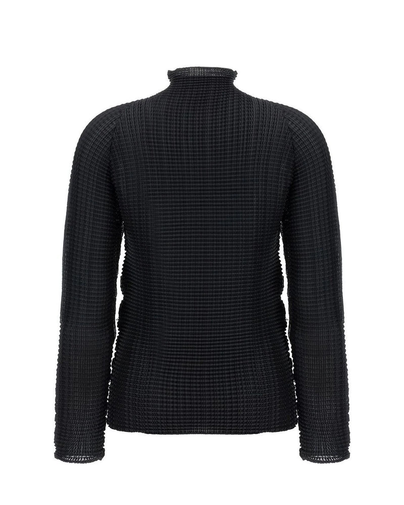 Issey Miyake Sweater in black, Polyester — view 2