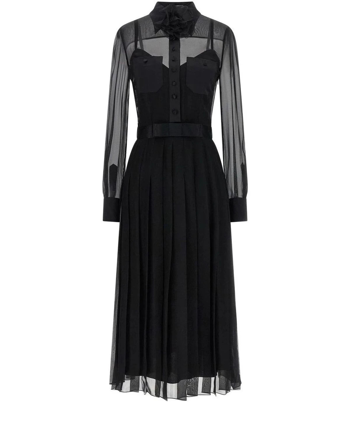 Dolce & Gabbana Dresse in black, Silk