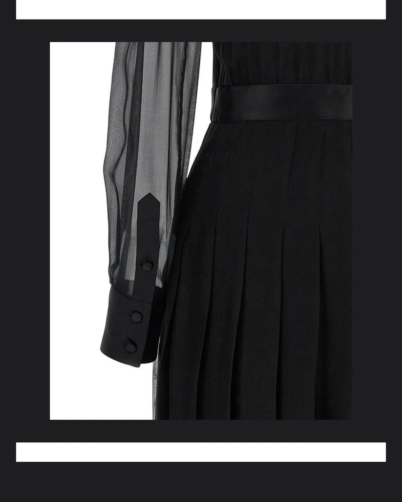 Dolce & Gabbana Dresse in black, Silk — view 4