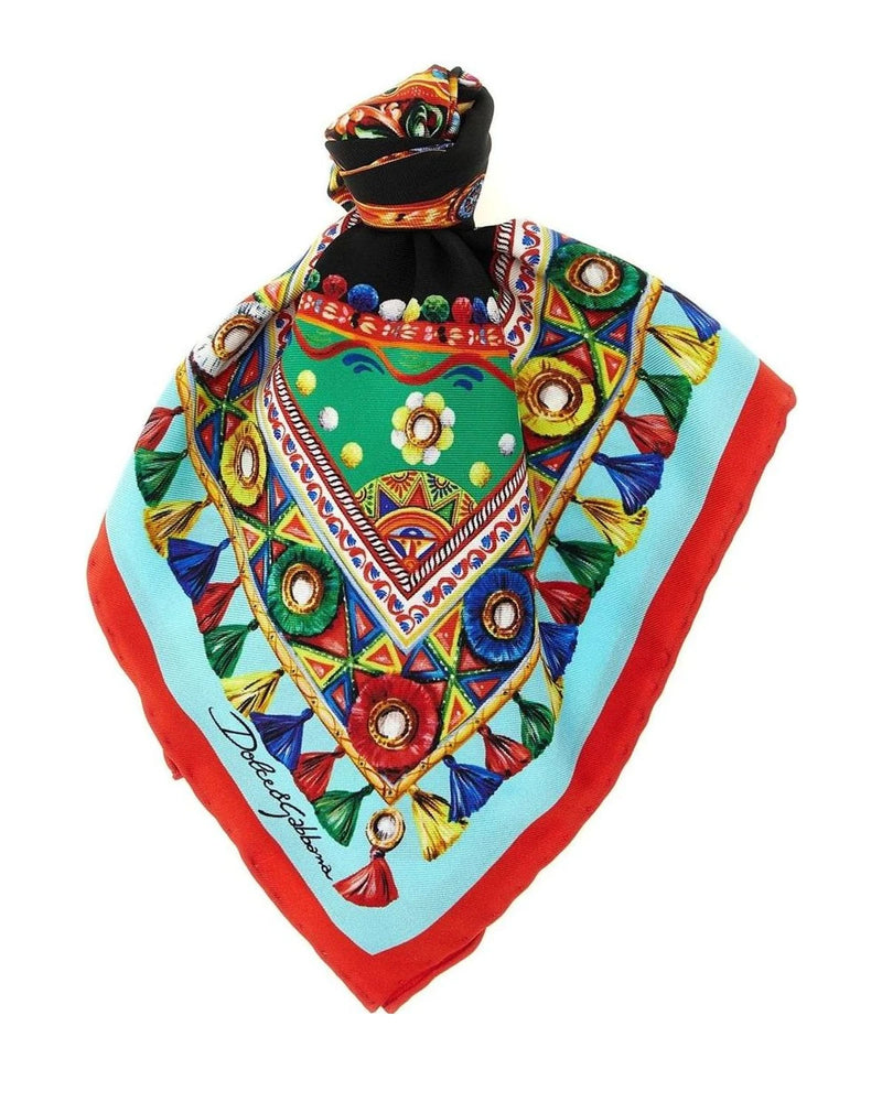 Dolce & Gabbana Scarves & Shawl in multicolor, Silk