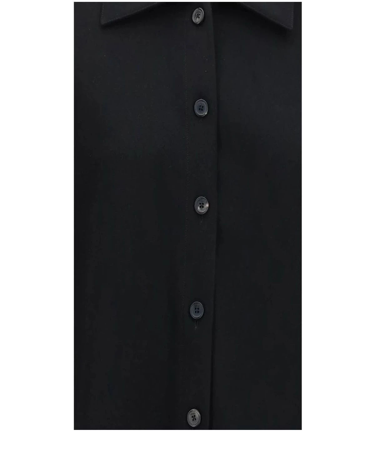 Khaite Dress Shirt in black, Acetate — view 3