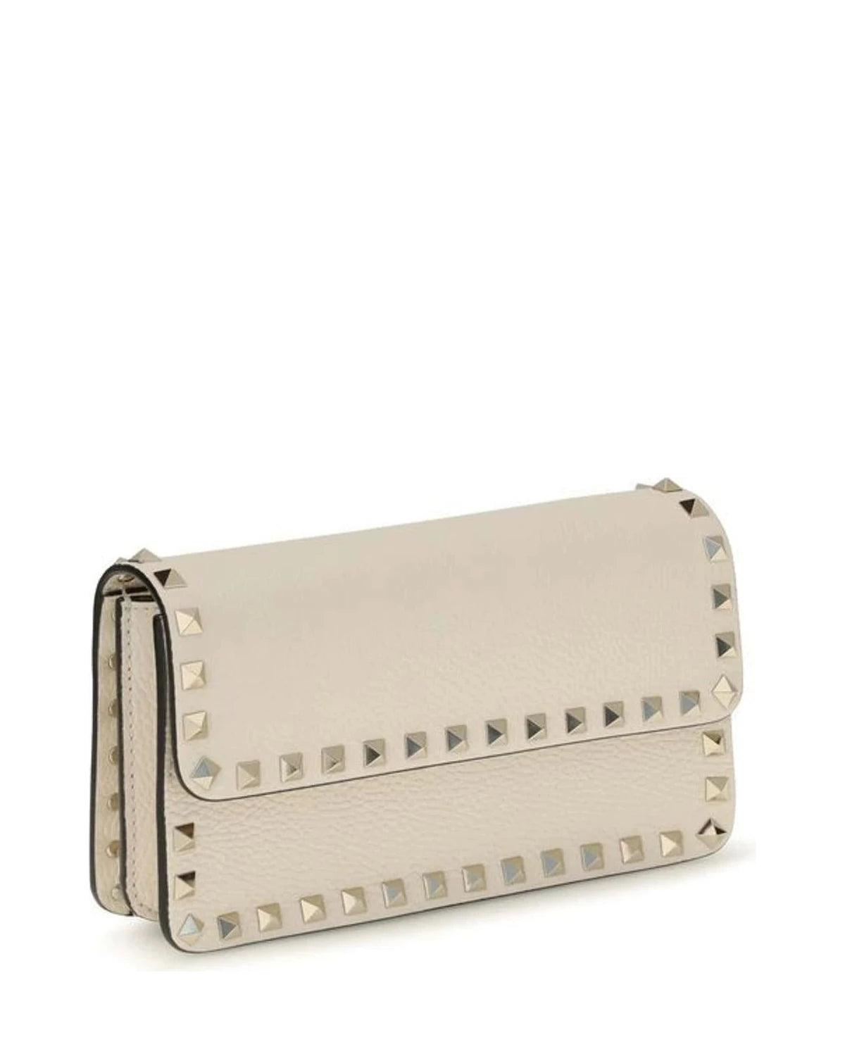 Valentino Garavani Clutch Bag in beige, Calf Leather — view 2