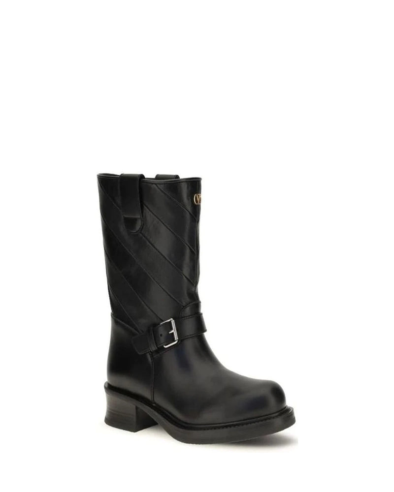 Valentino Garavani Black Ankle Boots 
