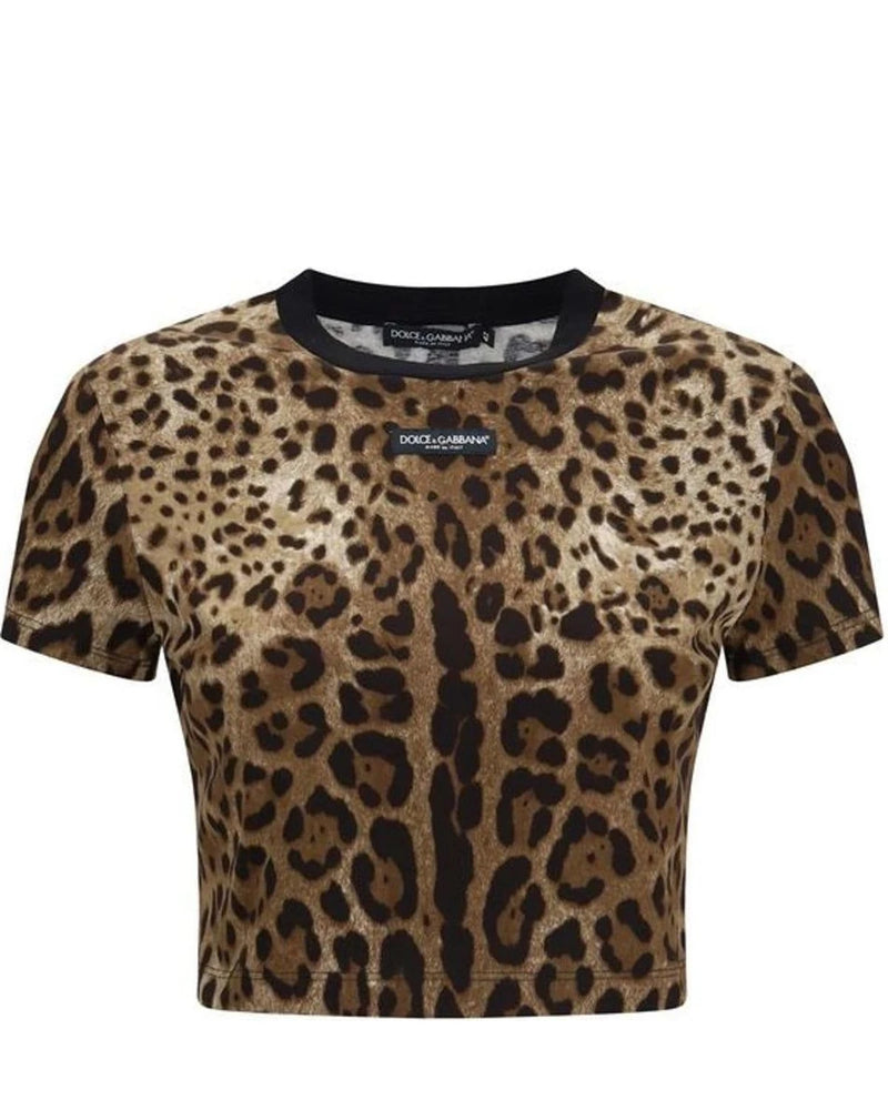 Dolce & Gabbana T-Shirt in beige, Cotton