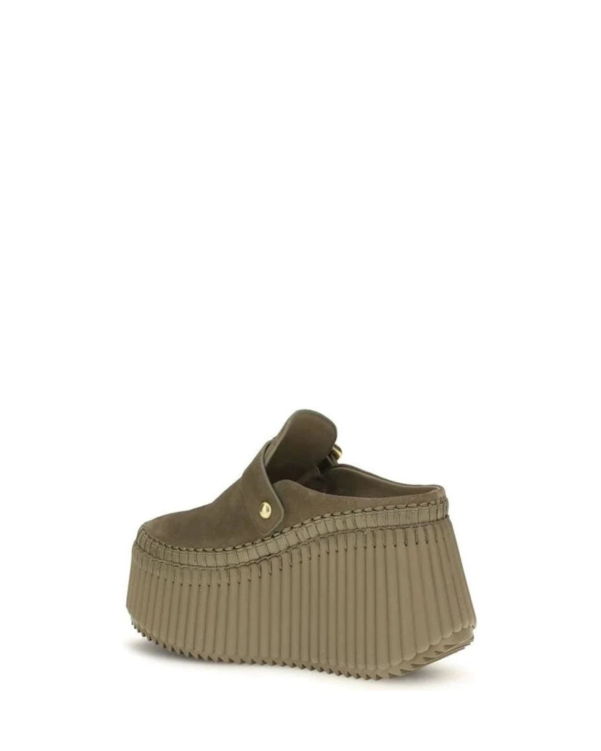 Chloé Brown Mules 