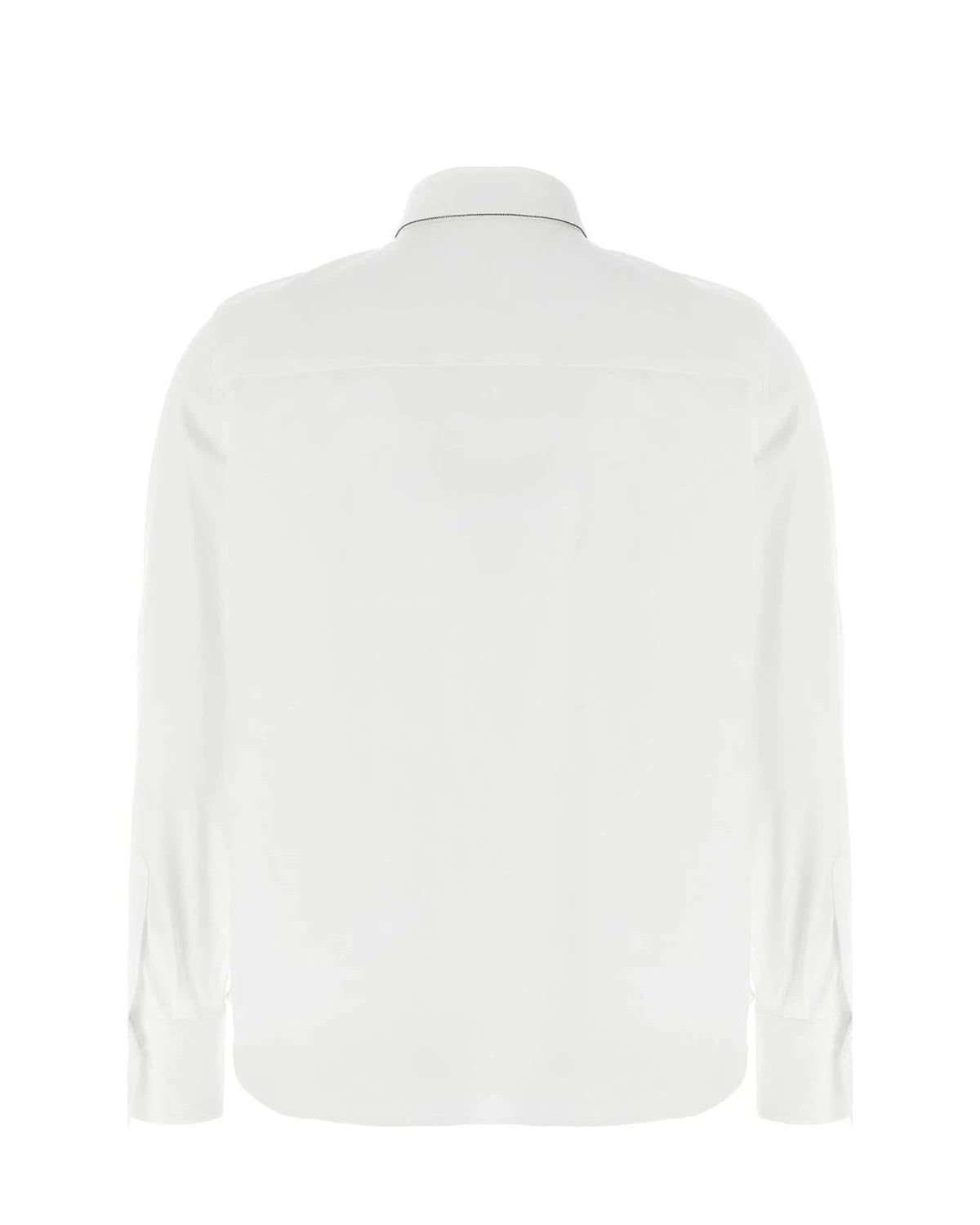 Brunello Cucinelli Dress Shirt in white, Cotton — view 2