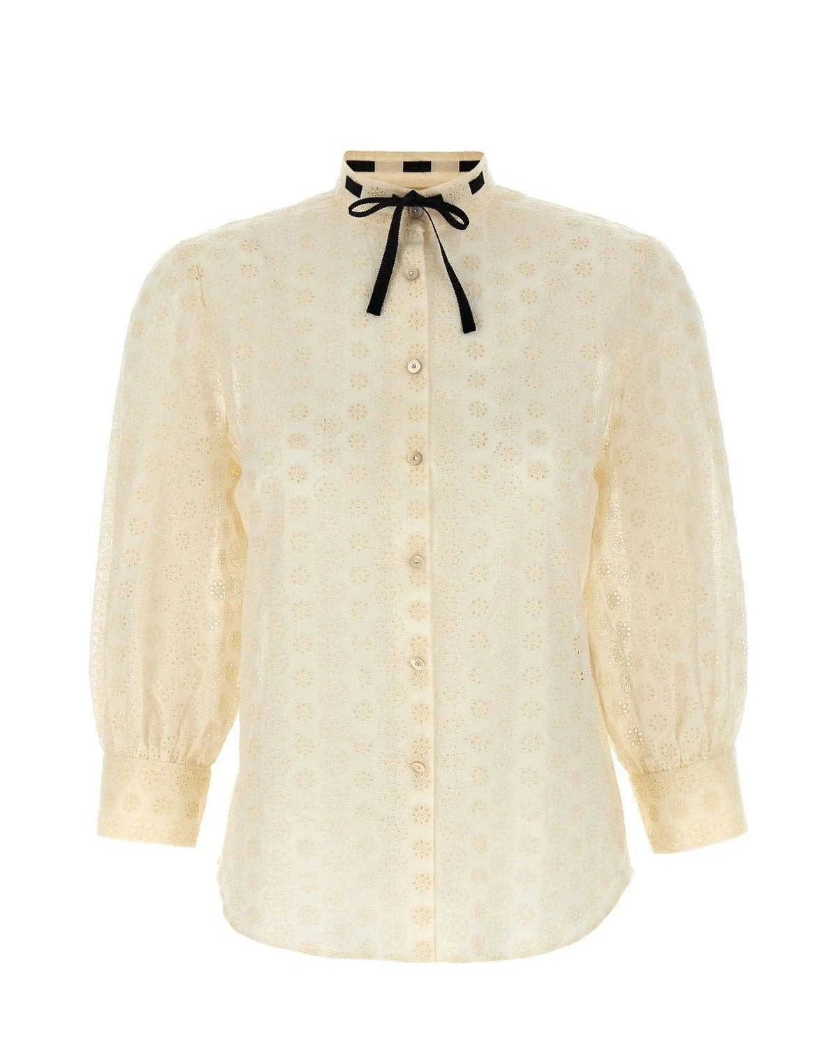 Valentino Garavani Blouse in white, Cotton