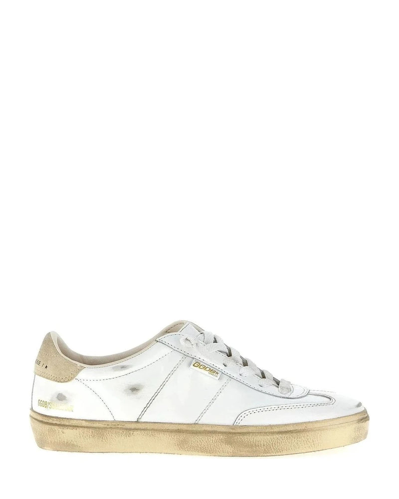 Golden Goose Cowhide White Sneakers 