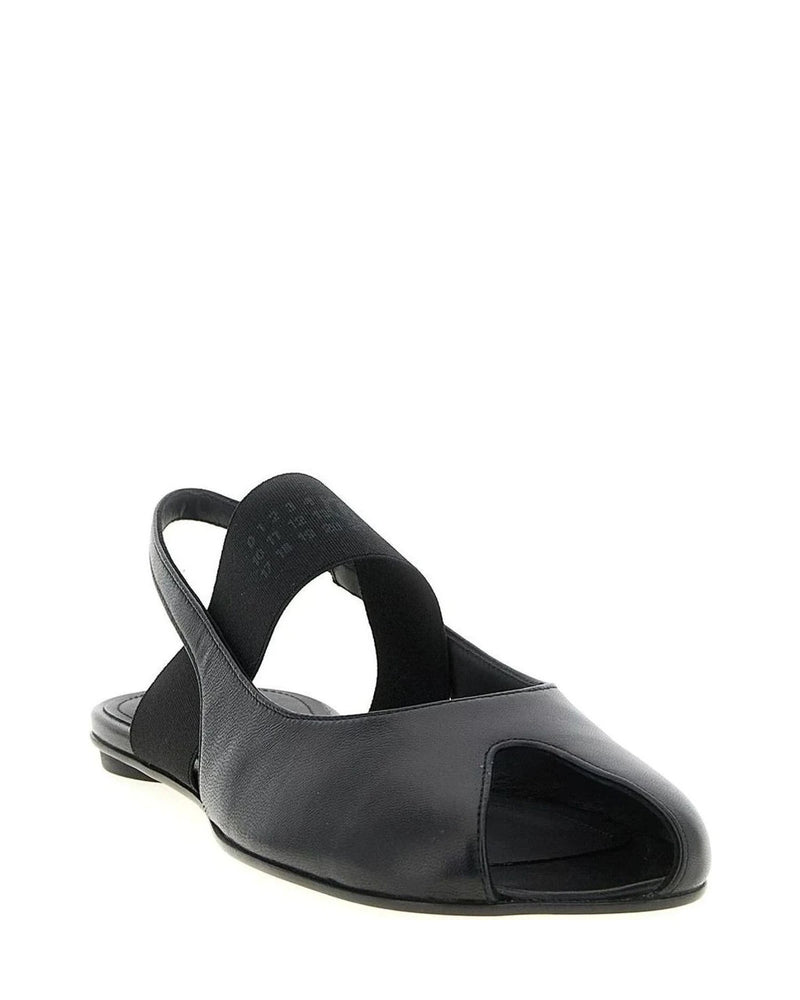 MM6 Maison Margiela Black Sandals 