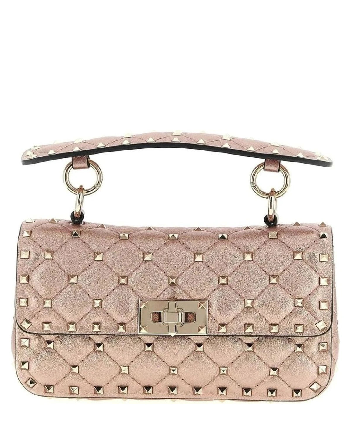 Valentino Garavani Shoulder Bag in pink, Lamb Leather