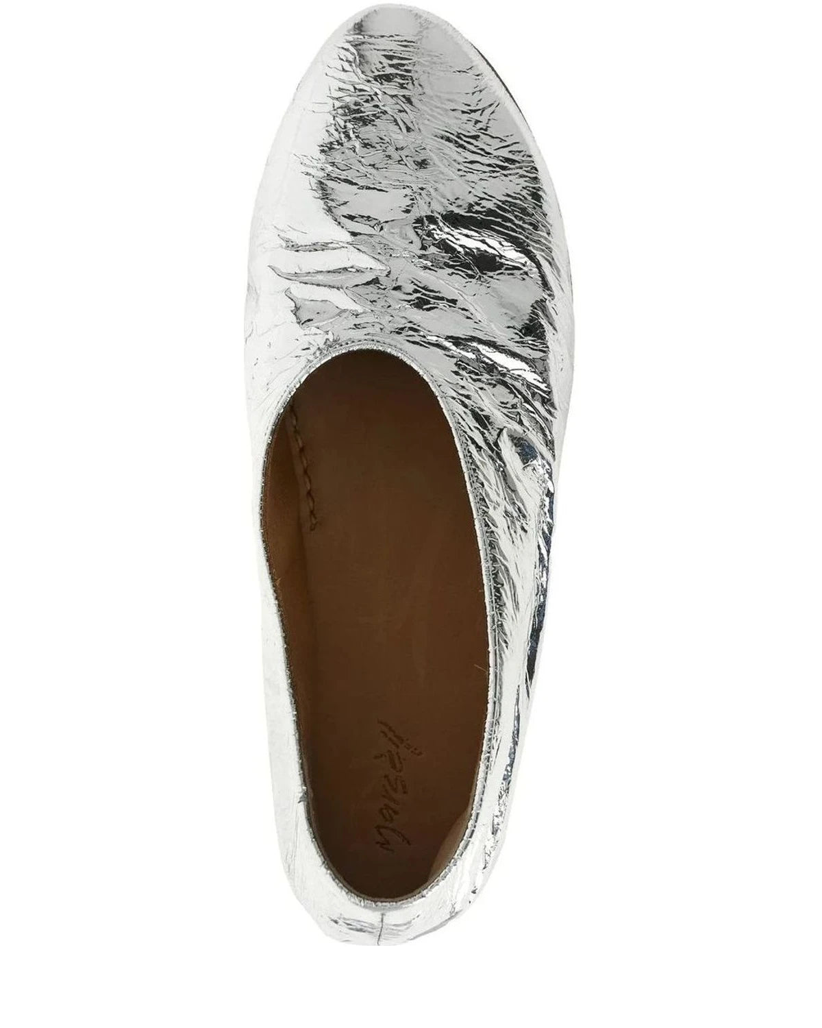 Marsell Silver Ballet Flats 