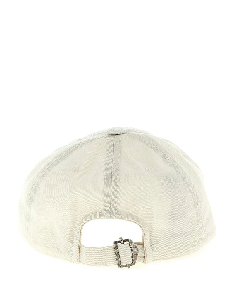 Isabel Marant Baseball Cap in beige, Cotton — view 3