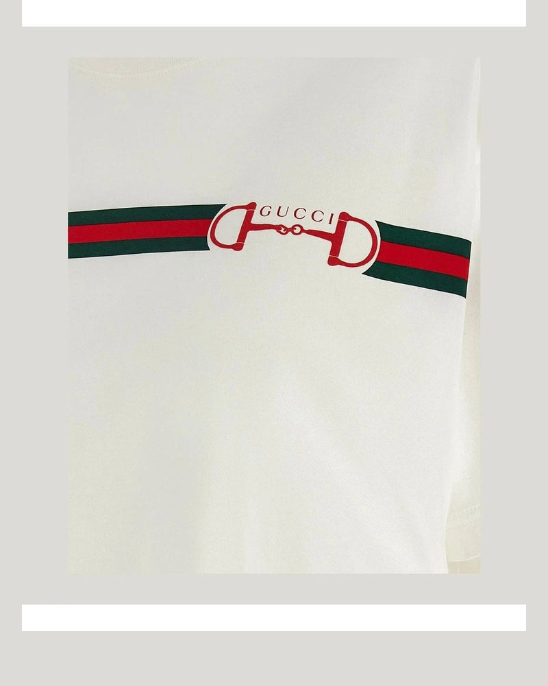 Gucci T-Shirt in white, Cotton — view 4