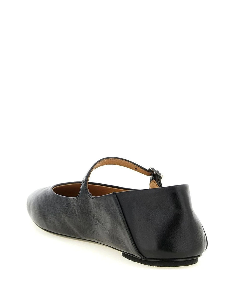 Marsell Black Ballet Flats 