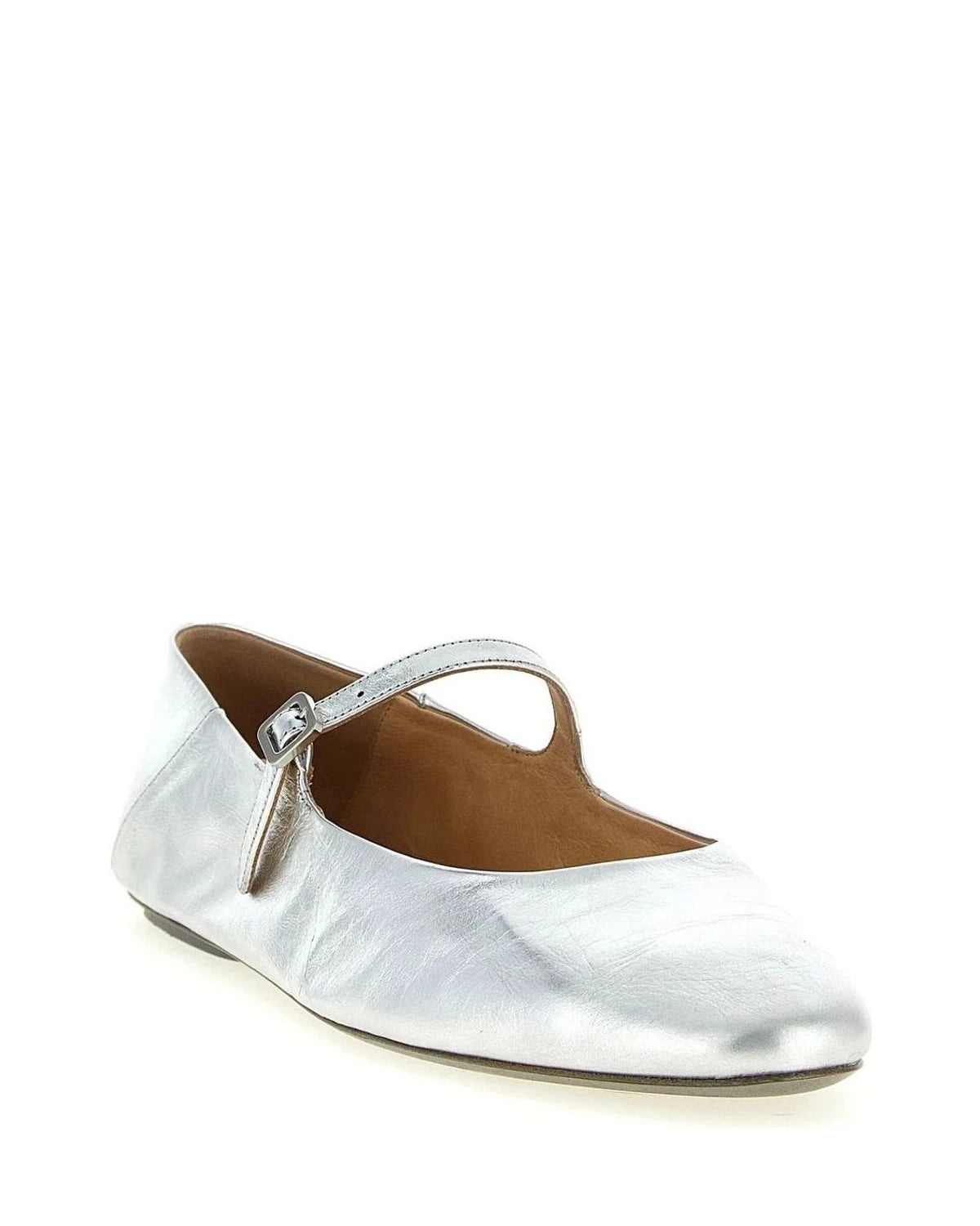Marsell Silver Ballet Flats 