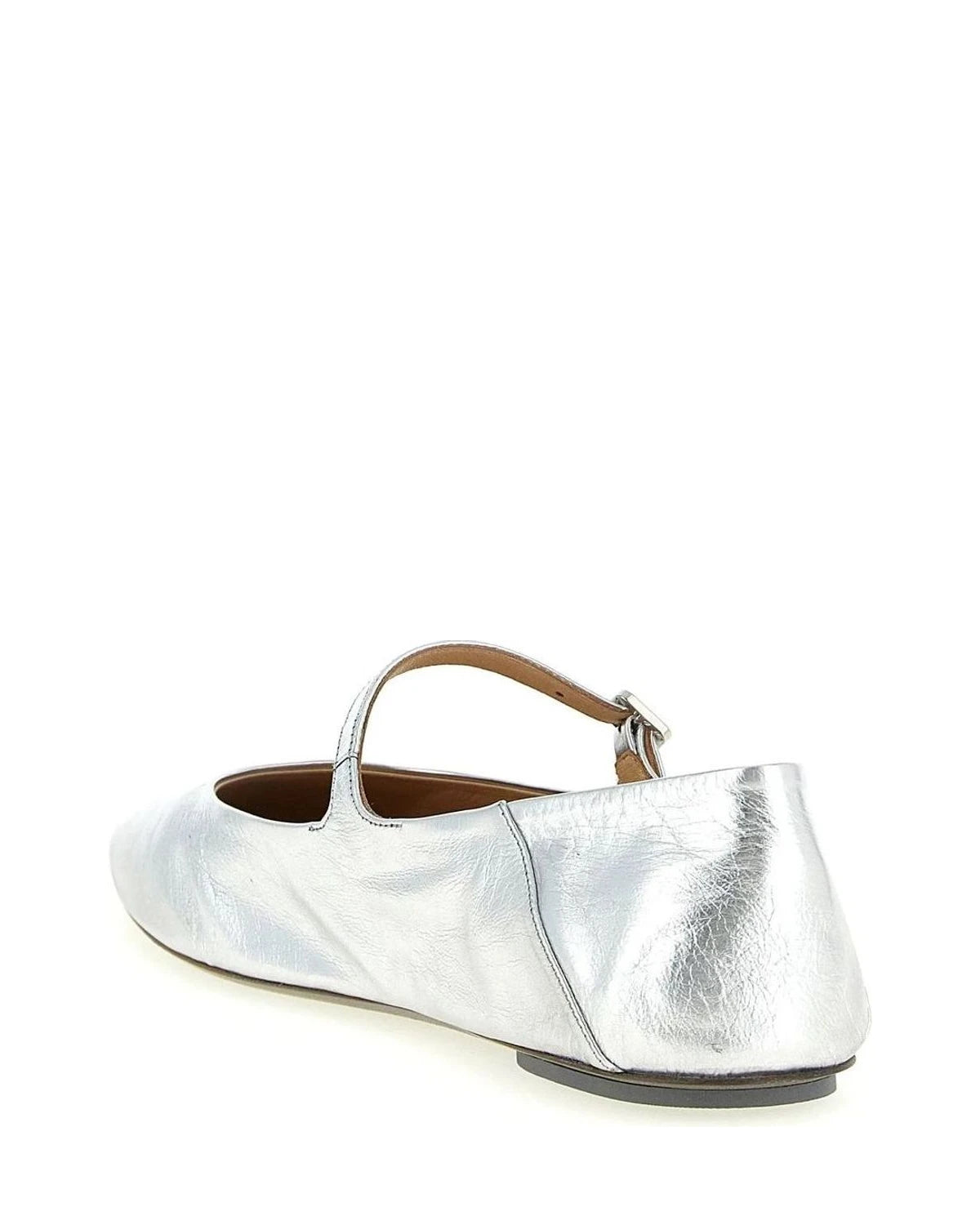 Marsell Silver Ballet Flats 