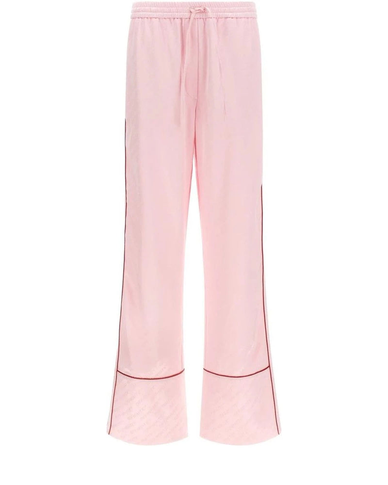 Off-White Palazzo Pant in pink, Viscose