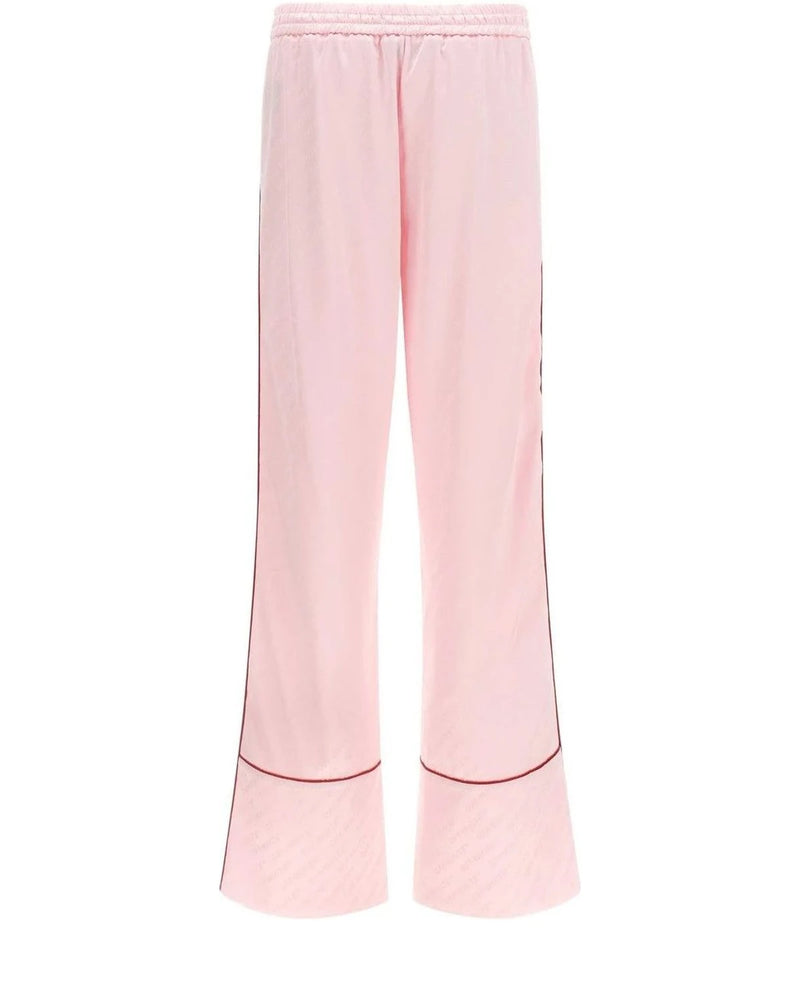 Off-White Palazzo Pant in pink, Viscose — view 2