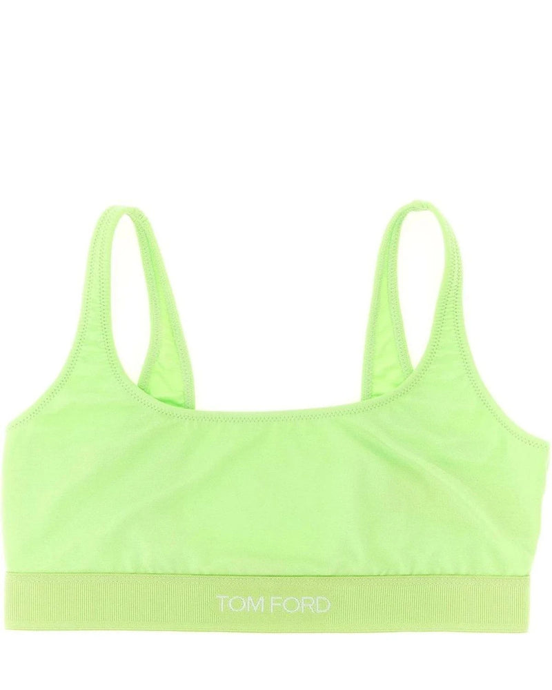 Tom Ford Sports Bra in green, Modal