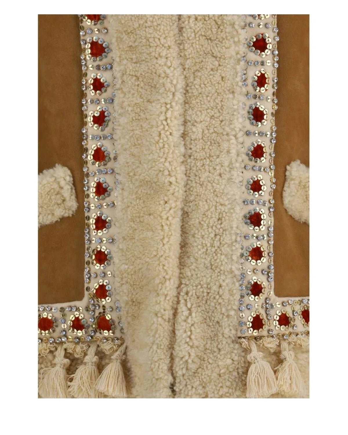 Valentino Garavani Vest in beige, Lamb — view 3