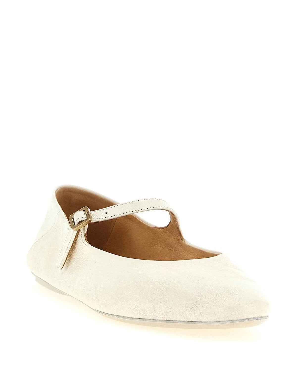 Marsell Beige Ballet Flats 