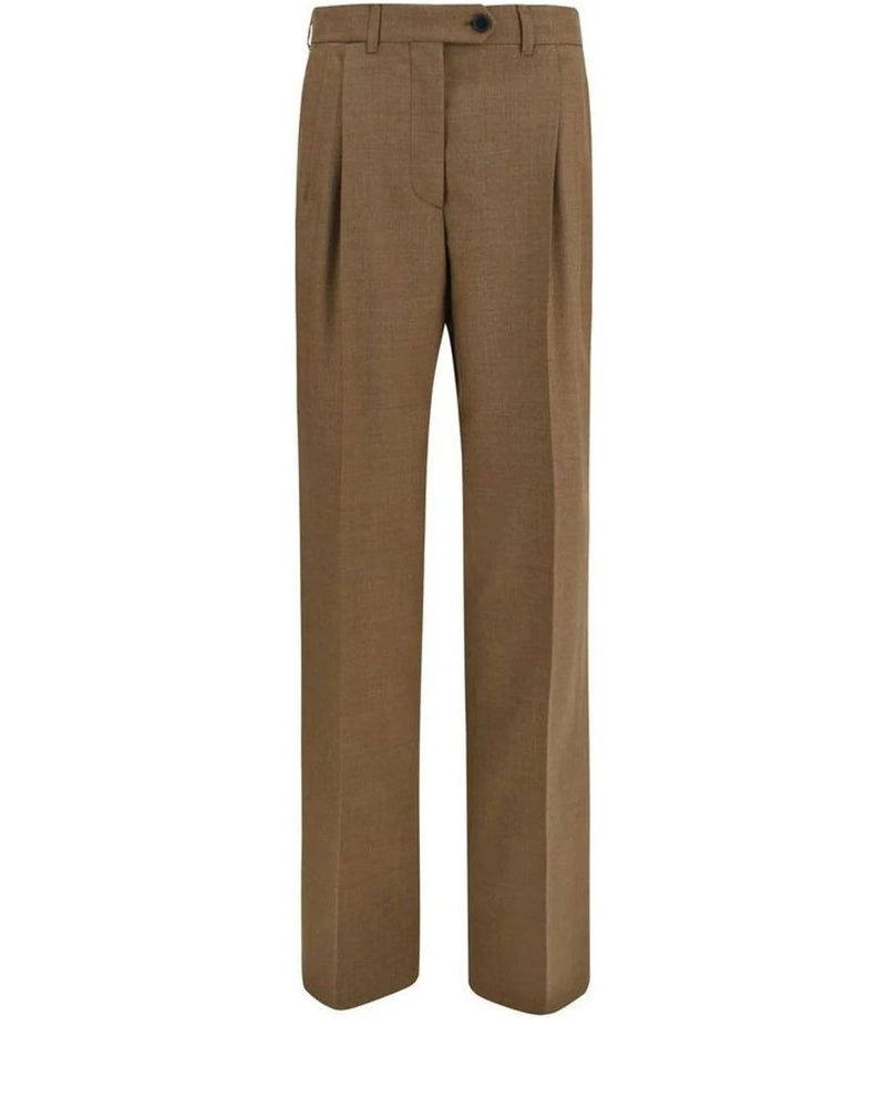 Prada Trouser in brown, Merino Wool