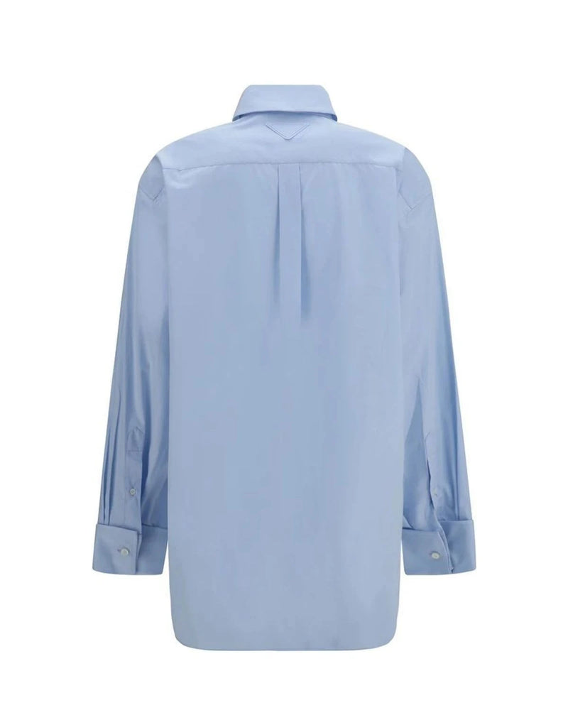 Prada Dress Shirt in blue, Cotton — view 2