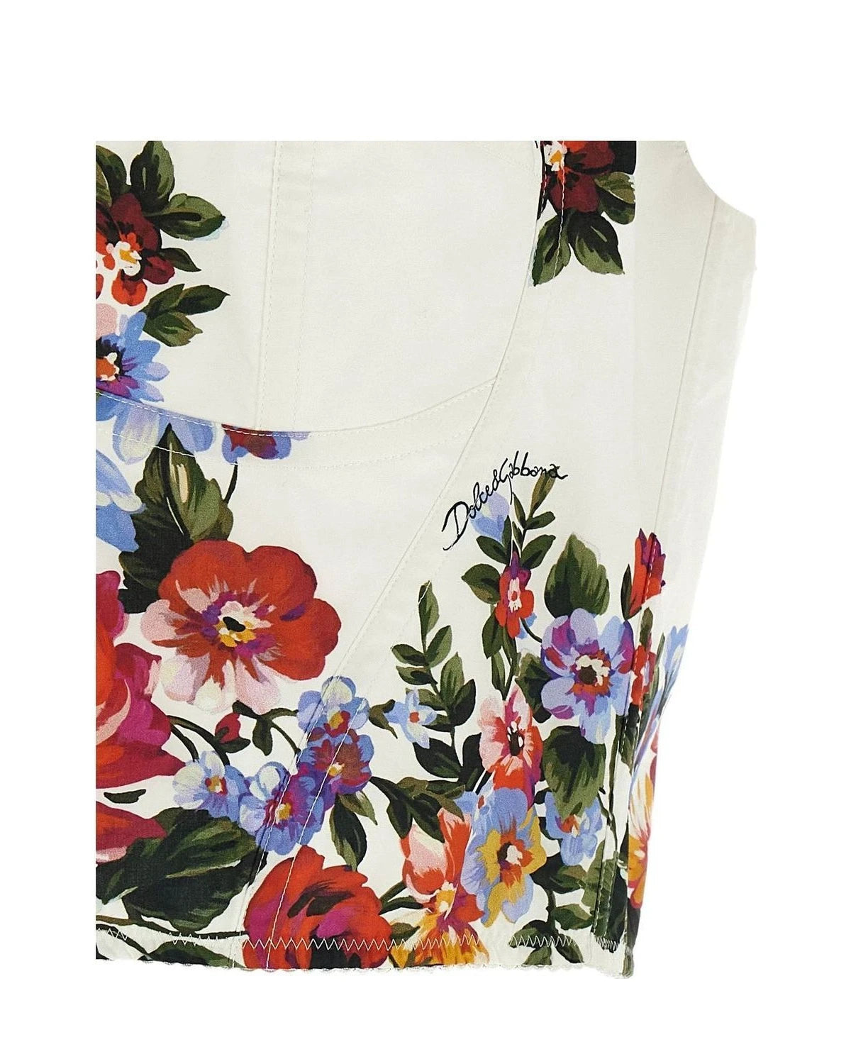 Dolce & Gabbana Blouse in white, Cotton — view 4