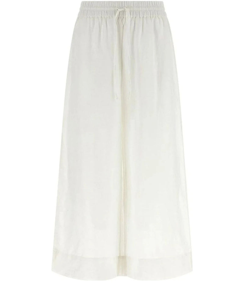 Polo Ralph Lauren Palazzo Pant in white, Linen