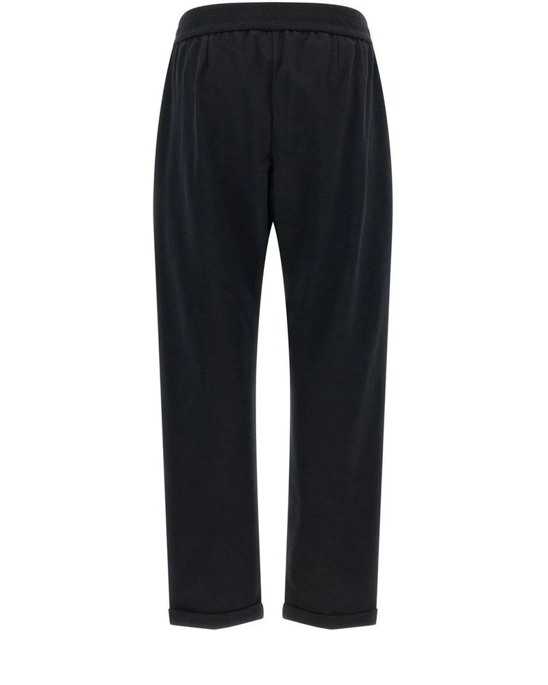 Brunello Cucinelli Jogger in black, Cotton — view 2