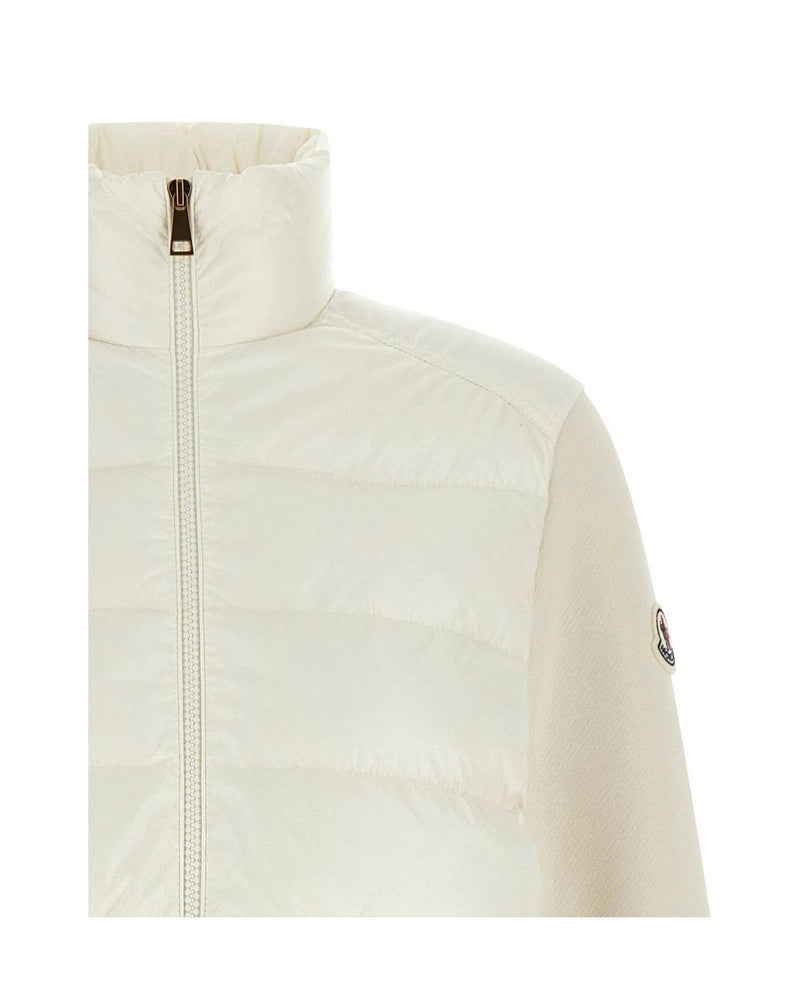 Moncler Cardigan in white, Polyamide — view 3