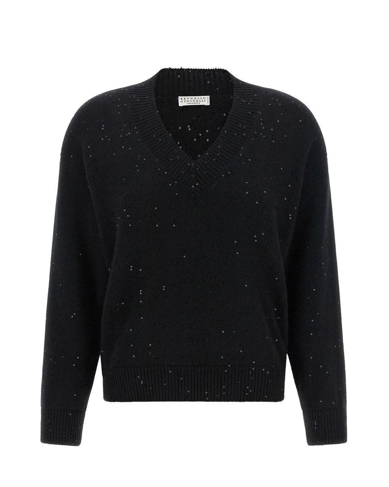 Brunello Cucinelli Sweater in black, Cashmere