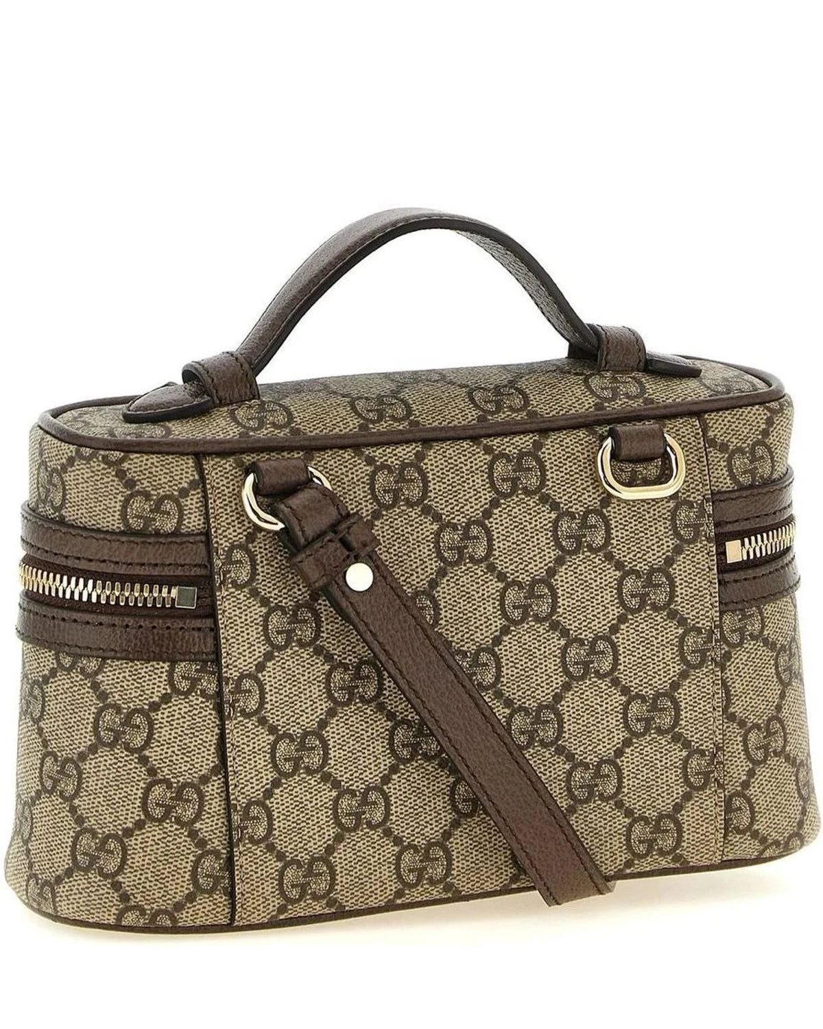 Gucci Toiletry Bag in beige, Polyurethane — view 2
