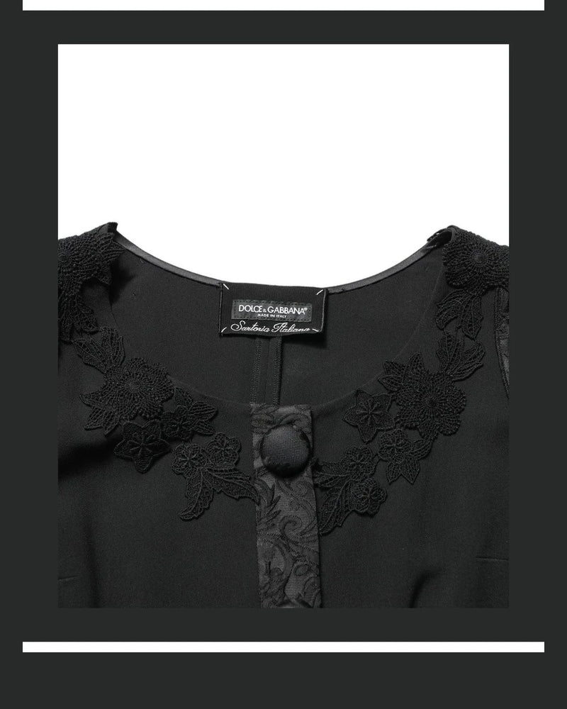 Dolce & Gabbana Blazer in black, Acetate — view 3