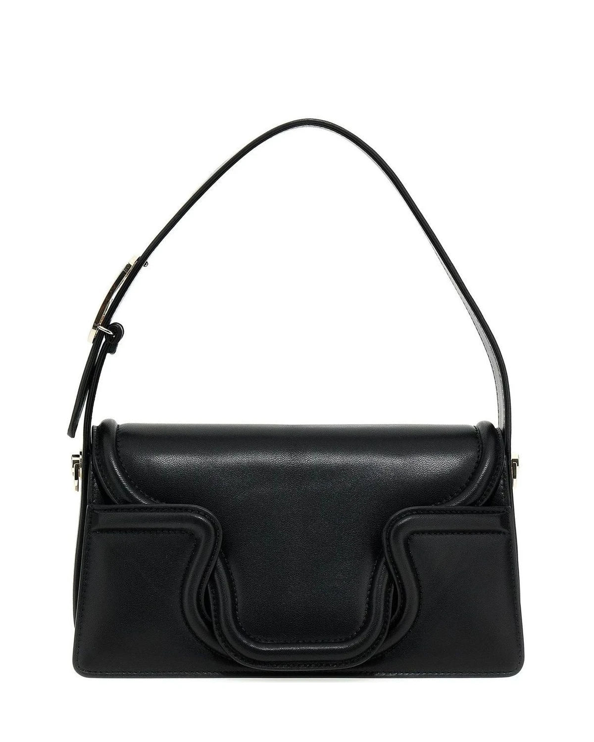 Valentino Garavani Shoulder Bag in black, Leather