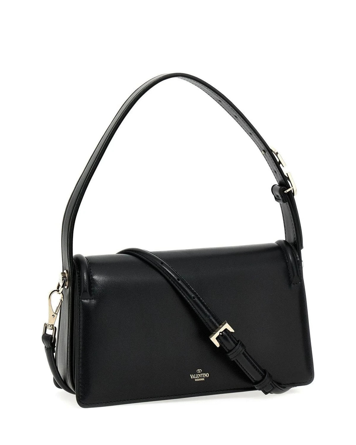 Valentino Garavani Shoulder Bag in black, Leather — view 2