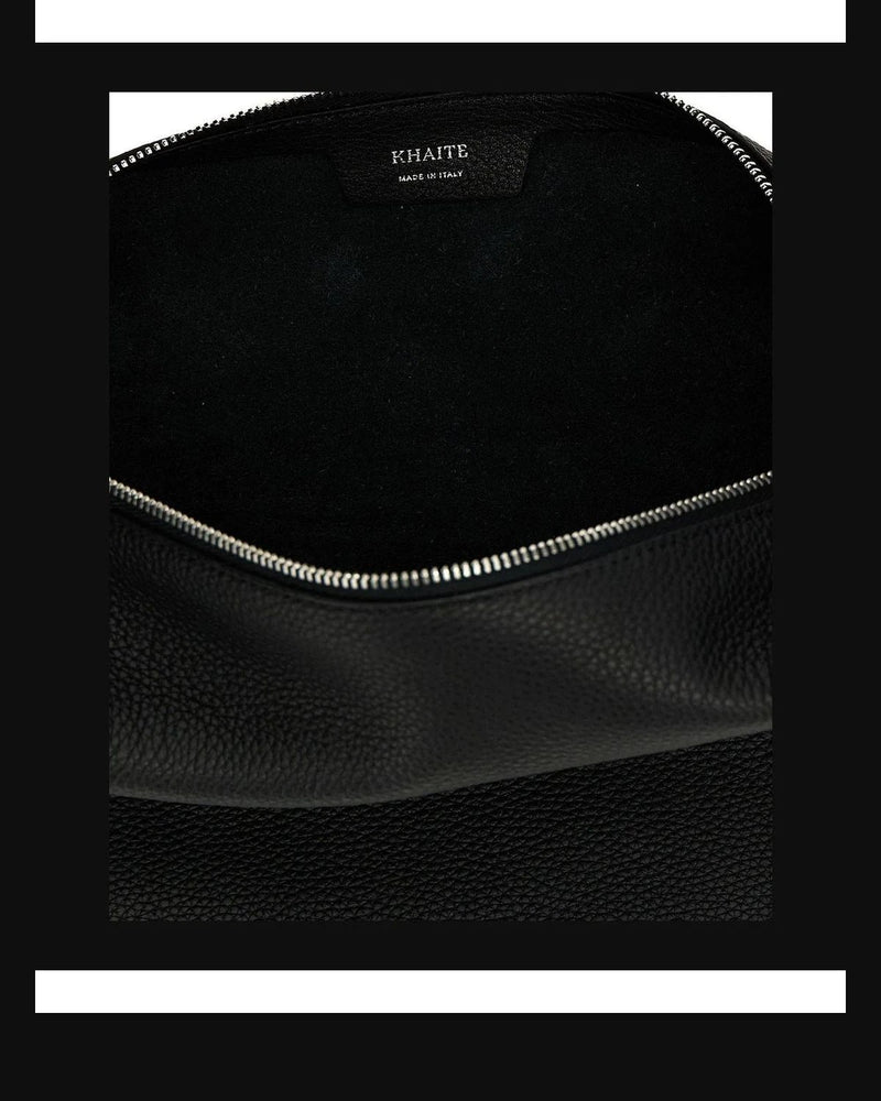 Khaite Hobo Bag in black, Calfskin Leather — view 4