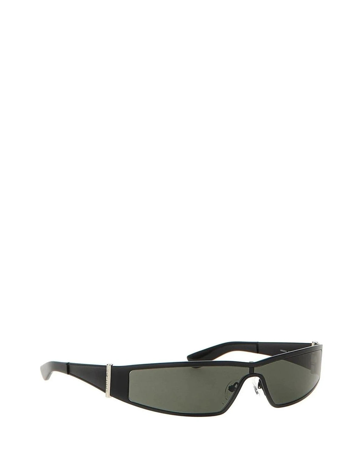 Alexander McQueen Sunglasse in black, Acetate — view 2