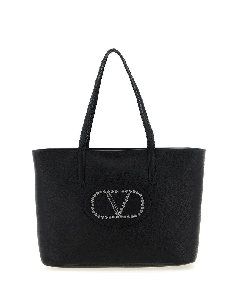 Valentino Garavani Tote Bag in black, Calfskin Leather