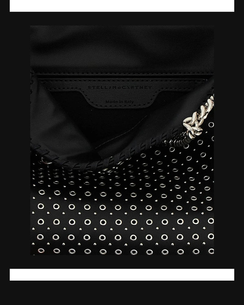 Stella McCartney Shoulder Bag in black, Polyester — view 4