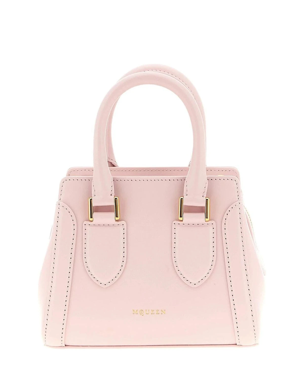 Alexander McQueen Satchel Bag in multicolor, Calfskin Leather