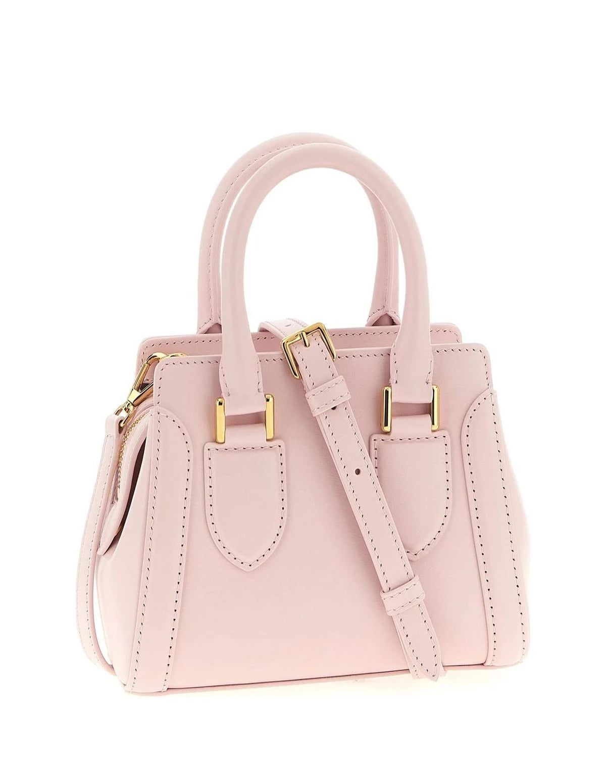 Alexander McQueen Satchel Bag in multicolor, Calfskin Leather — view 2